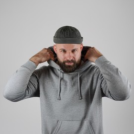 WEROR Weror-441.1 Men's Docker Cap Sailor Hat - Cotton Fishing Hat, olive