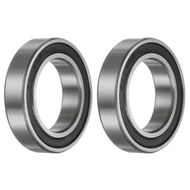 TOP-VIGOR 2Pcs 6804-2RS Deep Groove Ball Bearings, Z3 20mm x 32mm x 7mmDouble Sealed Industrial Bearings, Chrome Steel Skateboard Bearings for Electrical Instrument Equipment