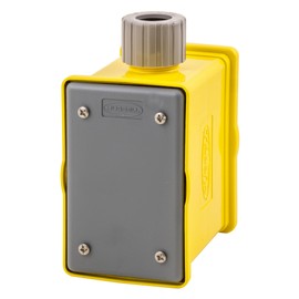 Portable Outlet Box, Yellow, Blank