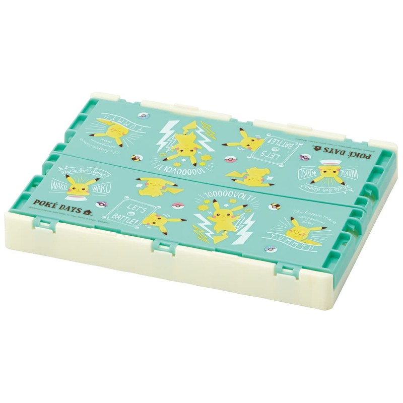 Skater CTO1-A Storage Box, Foldable, Storage Container Box, S, Pokémon,