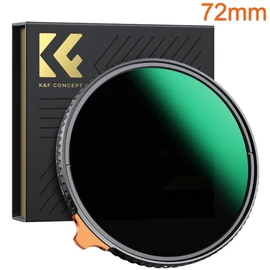K&F Concept NANO-X Variable ND Filter 72mm ND2-ND400 KF-NNDX72 Variable