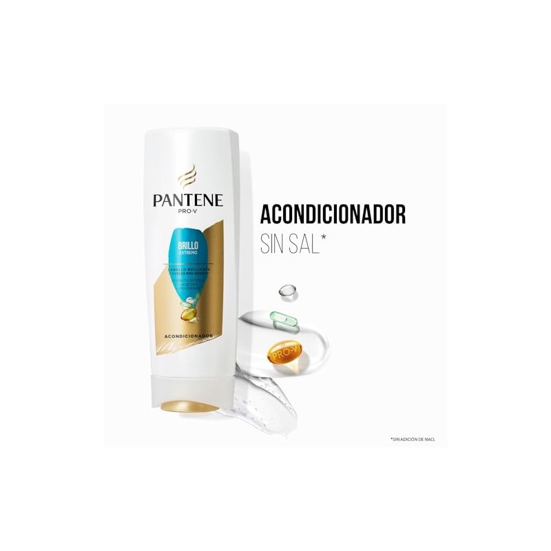 Pantene Acondicionador Pro-V Brillo Extremo 400 ml