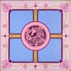 Hand-Painted Modern Non-Slip Noise Reduction Polyester Mahjong Mat with Custom
