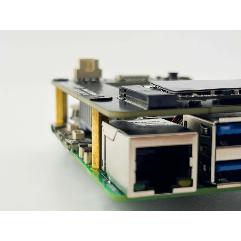 ElectroCookie PCIe to M.2 NVMe SSD HAT Board for Raspberry