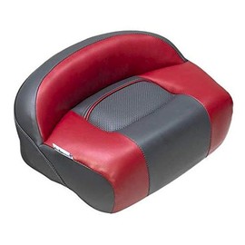 DeckMate Lean Pro Fishing Seat (Charcoal and Red)