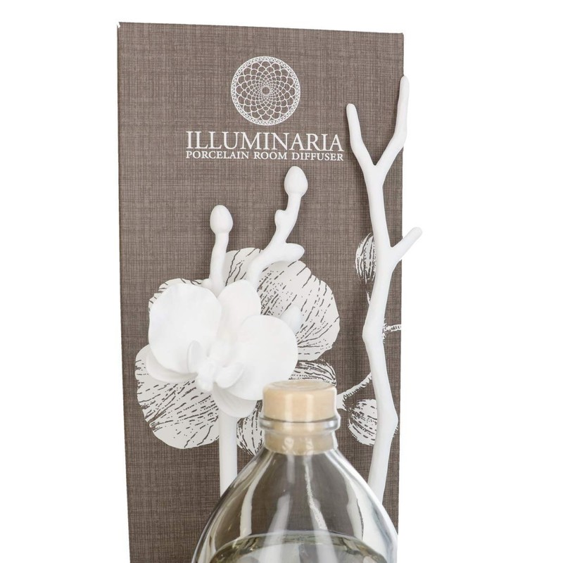 Zodax Essence of Jasmine ILLUMINARIA Branch Porcelain Diffuser