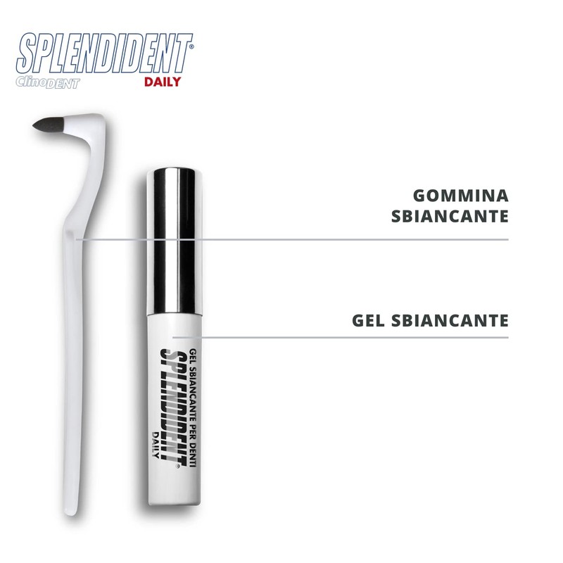 Splendident Daily Two Step Whitening System Mechanical + Chemical Phase