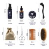 Kit Cuidado De Barba Para Hombres, Herramientas Aseo Bigote