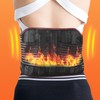 Thermal Lumbar Support for Lower Back Thicken Widened Removable Warm