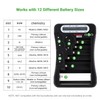 Tenergy T-333 Universal Battery Tester, LCD Display, Cell Checker, Multi-Purpose