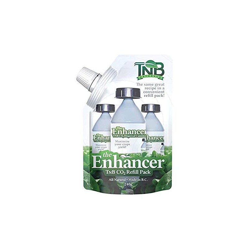 TNB Naturals TNBCO2REF Refill Enhancer CO2 Canister Pack, 2 Pack