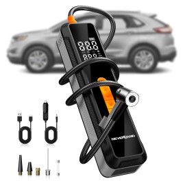 NEVERLAND Tire Inflator Car Air Pump Compressor Electric Portable Auto 12V 150PSI 20000mAh