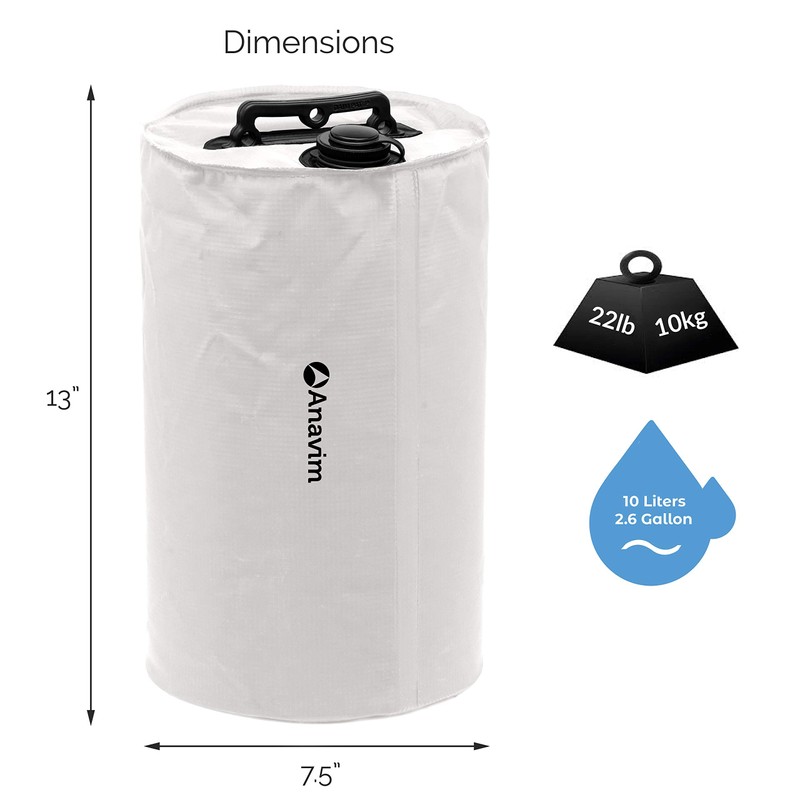 Anavim Canopy Water Weights Bag, Leg Weights for Pop up