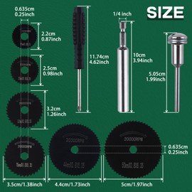 SPEEDWOX PVC Pipe Inside Cutter 6Pcs Saw Cutter with Round Shank and 1/4" Hex Shank Inside Pipe Cutter Internal Plastic Pipe Cutter Plumbing Internal Plastic ABS Pipe Cutter Set for PVC Plastic Pipe