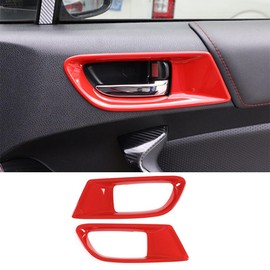 HAGEZA ABS car Inner Door Handle Bowl Cover,Fit forToyot-a 86 for Subaru BRZ 2012-2020 Scion FR-S 2013-2016,Car Door Inner Handle Bowl Decoration Cover Trim (Carbon Fiber)