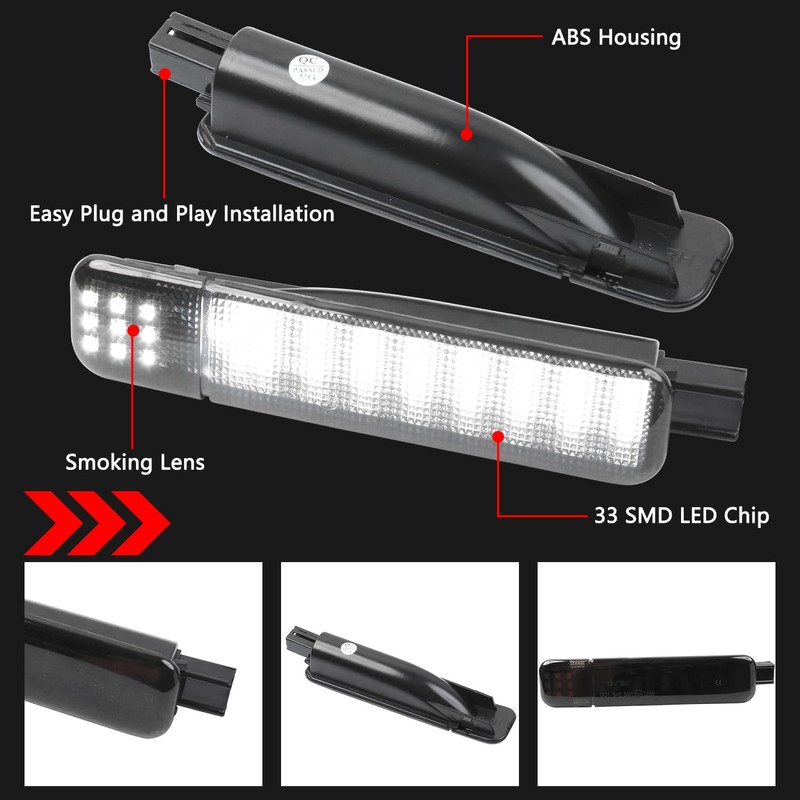 AFEISOL Led Side Door Panel Lights Courtesy Light Fit for
