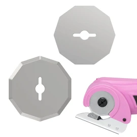 VLOXO Replacement Blades Compatible- with 4V VLOXO Y4100 Cordless Electric Scissors Rotary Blades Fabric Cutter Blades