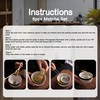 6Pcs Matcha Tea Making Set - Handcrafted Bamboo Whisk, Ceramic
