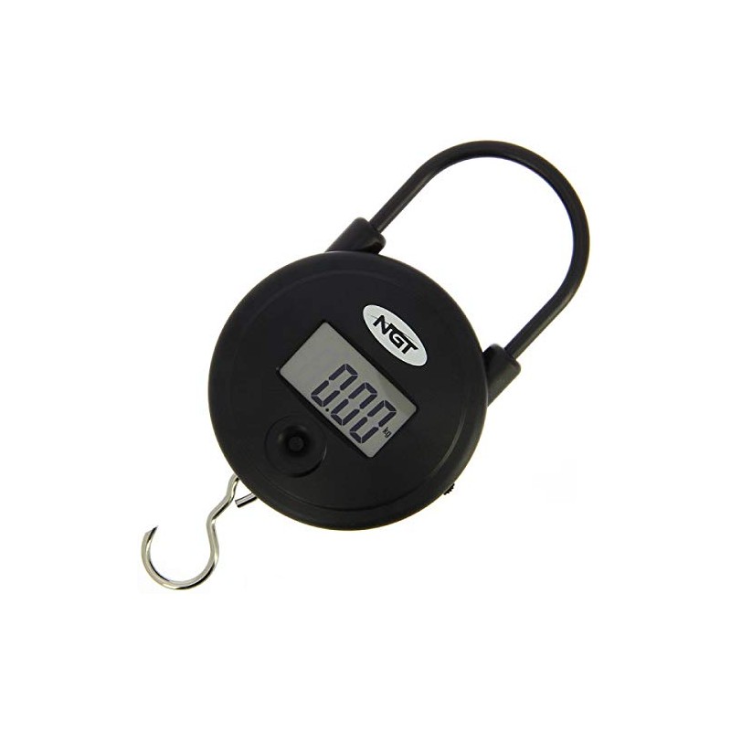 NGT Carp Coarse Fishing Black Digital Weigh Scales with Deluxe