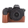 MUZIRI KINOKOO Case for Nikon Z50 II Camera, PU Leather