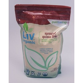 Sprouted Quinoa Flour, Organic, Gluten Free - 24 oz (Pack of 6)