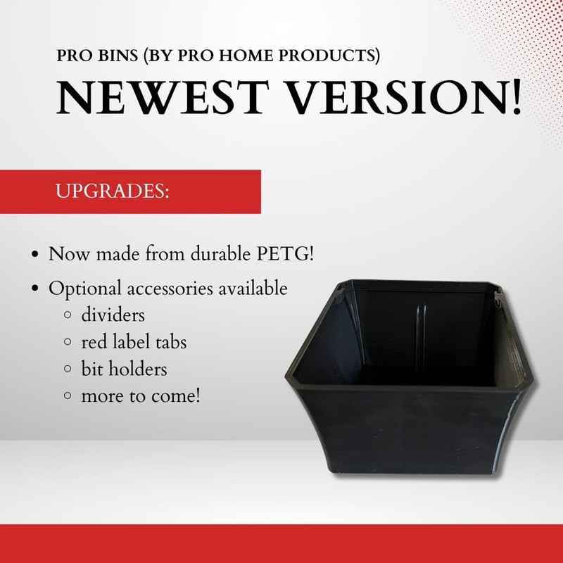Pro Bins by Pro Home Products - Compatible with Milwaukee