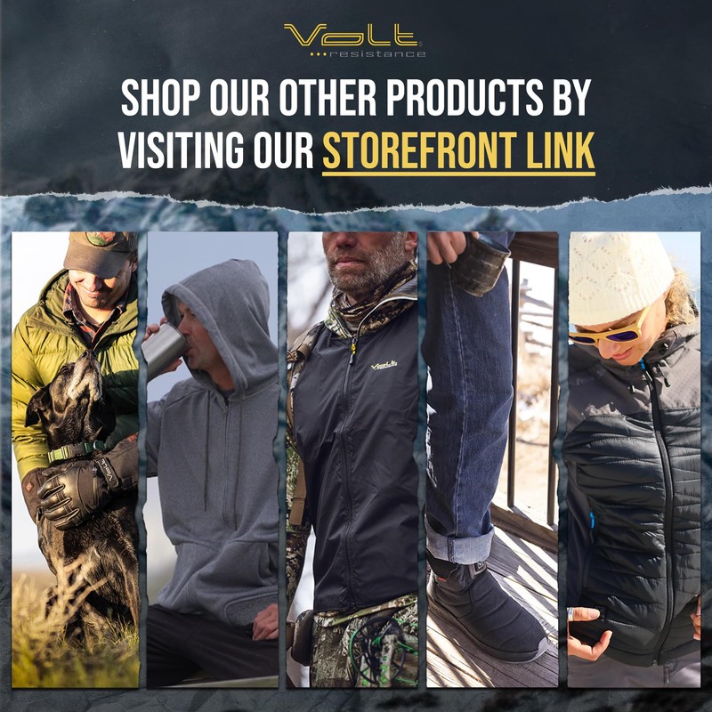 Volt Resistance Rechargeable Battery Heated Lumbar Warmer