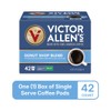 Victor Allen's Coffee Decaf Donut Shop Blend, Medium Roast, 42