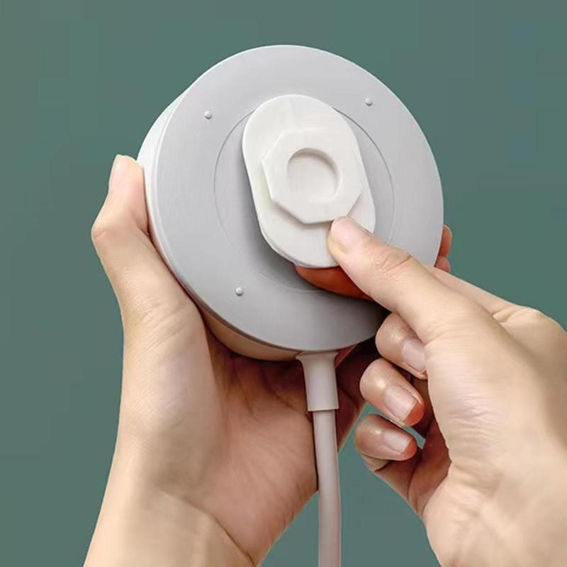 Wall Mounted Power Strip Holder, Punch Free Self Adhesive Power