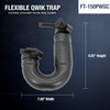 Fernco Qwik Trap Adapter Connects 1.25-inch or 1.5-inch Sink Tailpiece