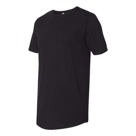 Next Level Men's Cotton Long Body Crew 3XL HEATHER GRAY