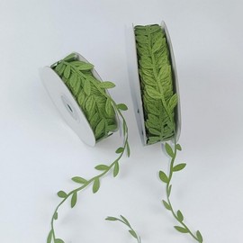 Leaf string 10m gift wrapping deco self interior multipurpose Cord 2ea