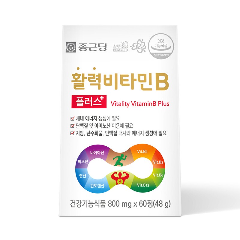 Chong Kun Dang Vitality Vitamin B Plus 60 tablets /