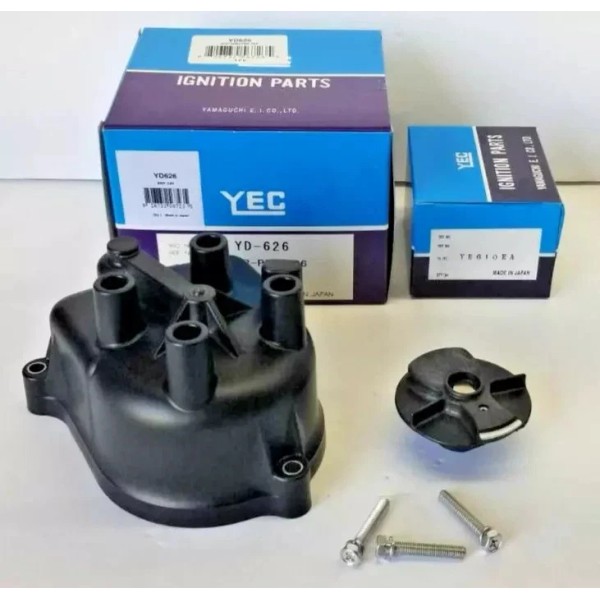 YEC Distributor Cap YD626 + Rotor YR610EA for ACURA Integra