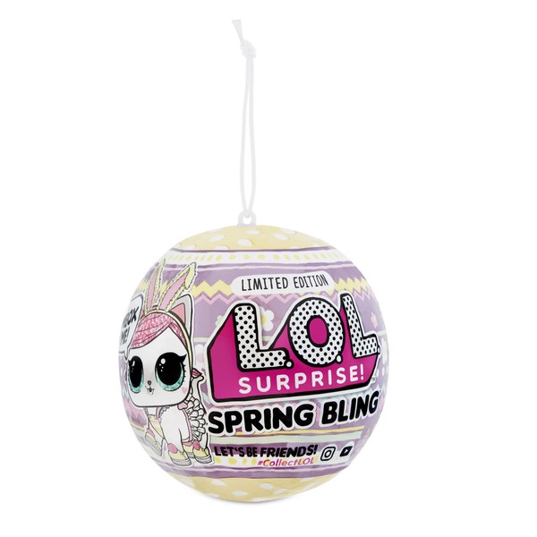 L.O.L. Surprise! Spring Bling Limited Edition Pet with 7 Surprises, Multicolor, (Model: 570424)