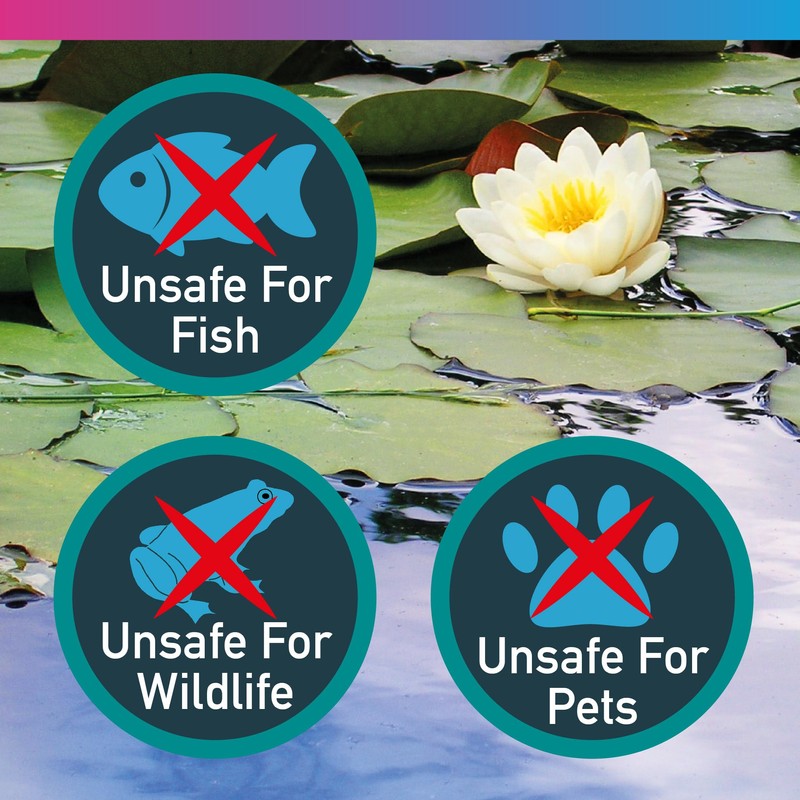 NT Labs Pond Gleam Tablets, Water Feature Cleaning Tablets, Restores
