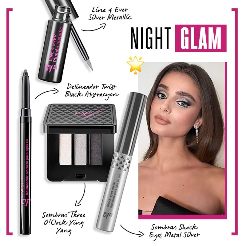 Cyzone CY Three O'Clock Eyeshadows X 3 Color: Ying Yang