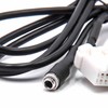 vhbw AUX Audio Adapter Cable Car Radio (120 cm) Compatible