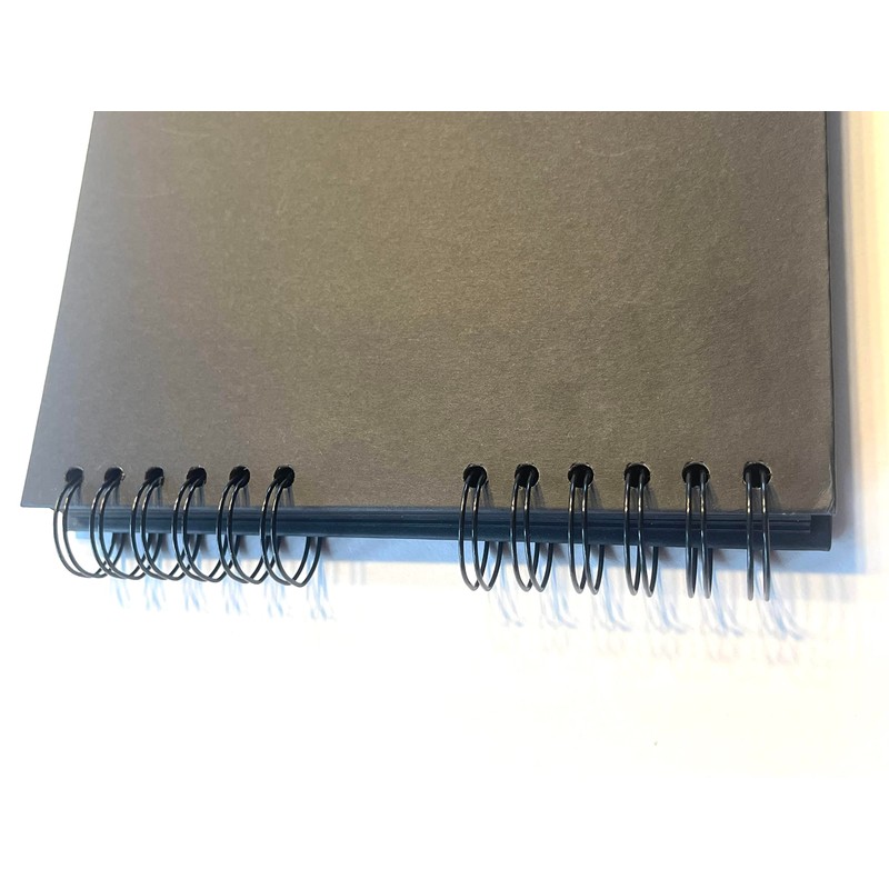 Gray Lane Scrapbook, 80 Black Page Photo Album, 12" x