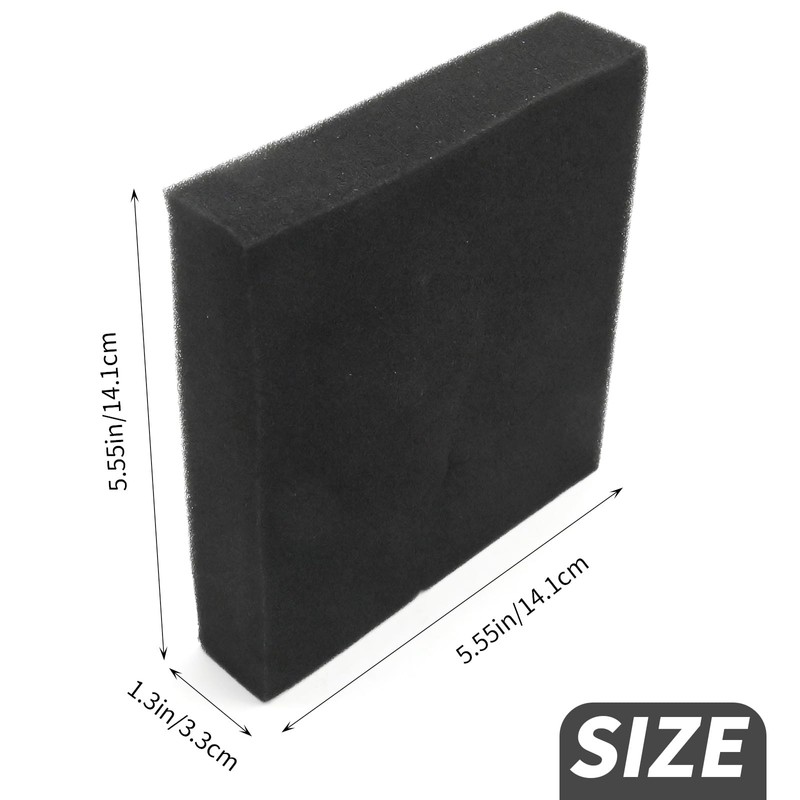Anxingo 2 Pcs 7CT-E4461-10-00 Air Filter Cleaner, Replacement for Yamaha