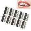 200pcs 022 Slot Dental Brackets Brace Highly Polished Monoblock Edgewise