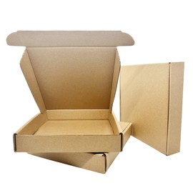 6 x 6 x 1 Inches Small Shipping Boxes 50 Pack Corrugated Cardboard Packaging Business Moving Mailing Box
