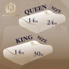 Royal Therapy Pillowcase for Contoured Memory Foam Pillow (Queen-Size Pillowcase