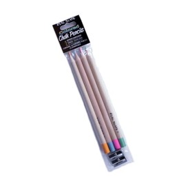 Craft County Colorful Chalk Pencils and Sharpener Set – Jumbo 10 mm