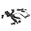 5pcs Mini LED Spot Lights USB 5V 6.6ft Warm Light