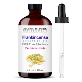 MAJESTIC PURE Aceite esencial de incienso de grado terapéutico, aceite puro y natural de alta calidad, 4 onzas líquidas
