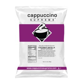 Cappuccino Supreme Coconut Natilla 2 lb bag Instant Cappuccino Mix