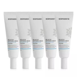 Dermahouse 더마하우스 화이트닝 크림 30mlx5개 미백기능성 입소문크림 잡티관리 칙칙한피부개 Dermahouse Whitening Cream 30ml x 5 pcs Whitening Functional Cream for Blemish Care and Dull Skin Brightening