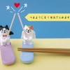 DECOLE ZCB-37473 Cat Angel Toothpick Chopsticks Rest