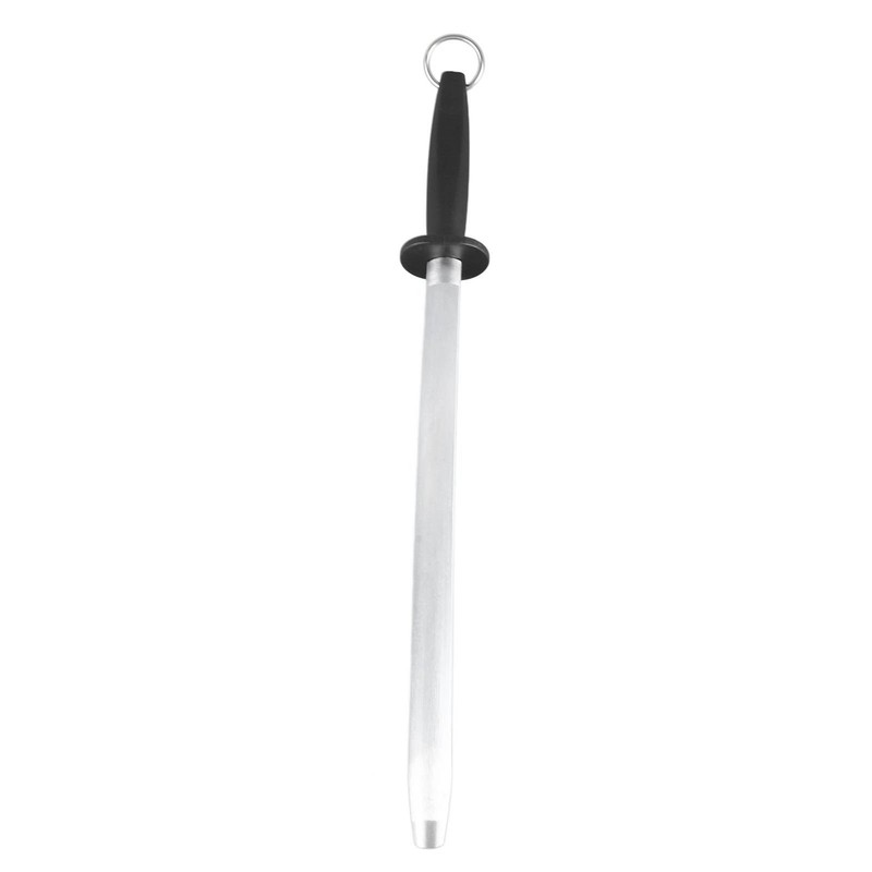 12in High Carbon Steel Hand Held Knife Sharpener Rod Professional